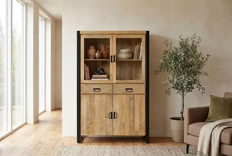 Ember Cabinet 115 Almond