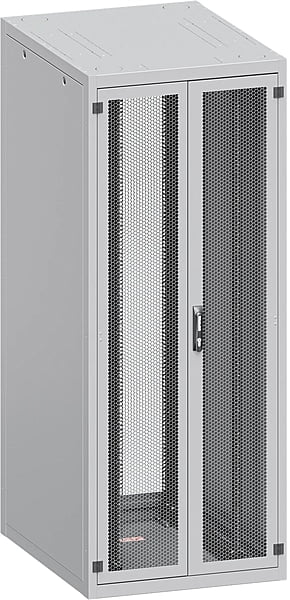 CONTEG 19" data rack, 48U, 800x1000mm, front and rear vertically divided vented doors - GREY CONTEG 19" data rack, 48U, 800x1000mm, front and rear vertically divided vented doors - GREY