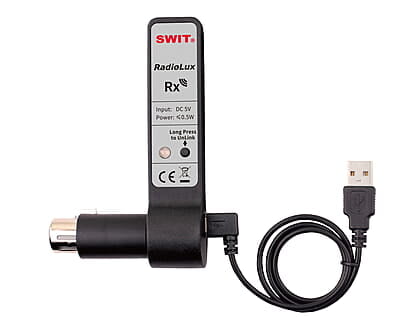 RadioLux Rx | Professional Wireless DMX Receiver with RadioLux Protocol