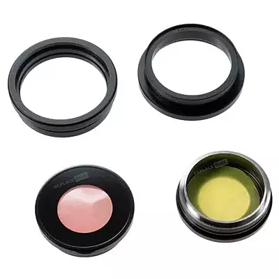 iPhone 15 - Replacement Camera Lens Set With Frame - Black