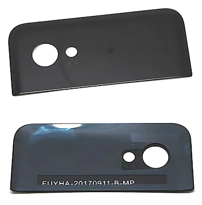 Google Pixel 2 XL Replacement Rear Glass Panel With Adhesive - Just Black