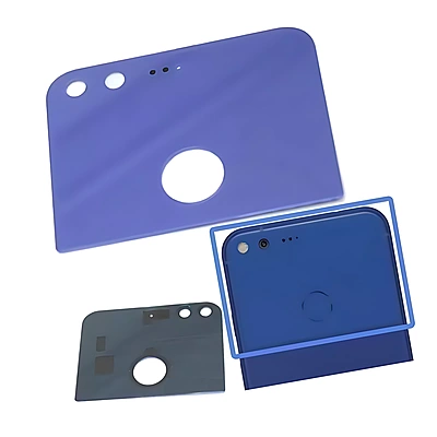 Google Pixel XL Replacement Rear Glass Panel With Adhesive - Really Blue