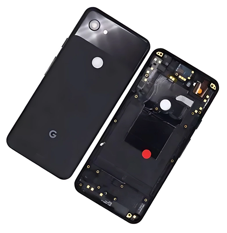 Genuine Google Pixel 3a - Replacement Rear Housing , Battery Cover Assembly - Black - Original