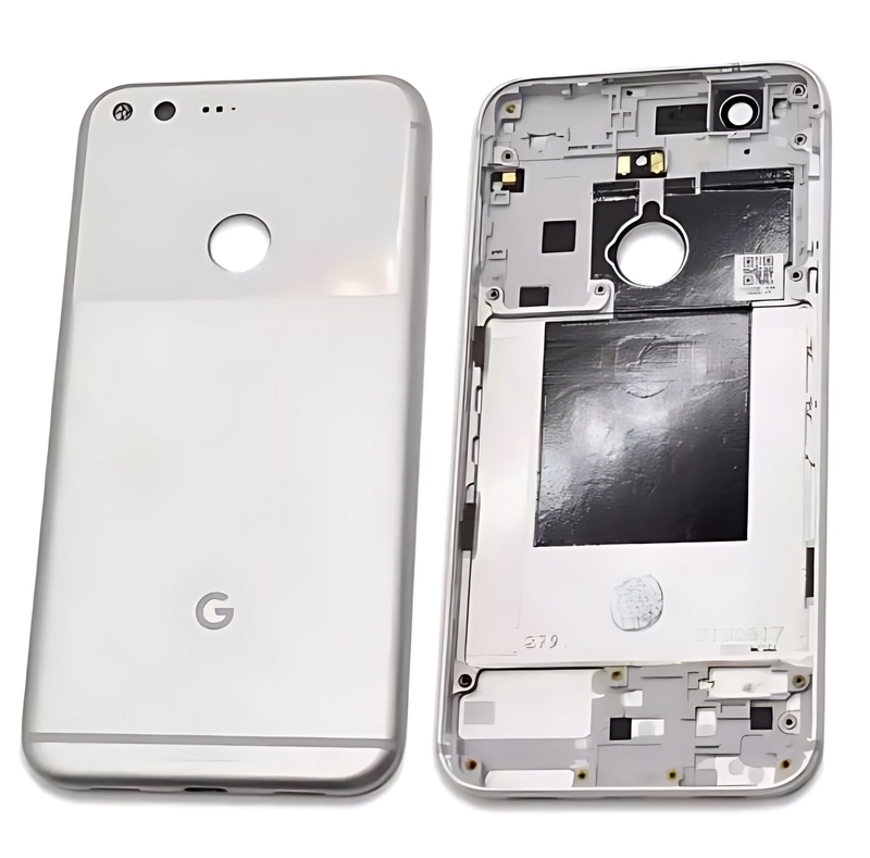 Genuine Google Pixel XL - Replacement Rear Housing - Very Silver - Original