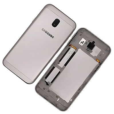 For Samsung Galaxy J3 2017 , J330 - Replacement Rear Housing Assembly - Gold
