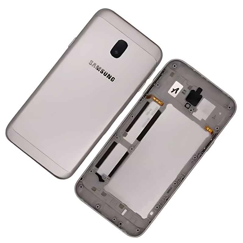 For Samsung Galaxy J3 2017 , J330 - Replacement Rear Housing Assembly - Gold