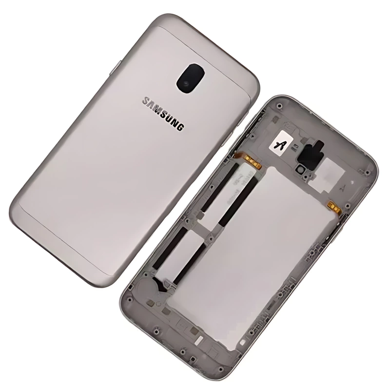 For Samsung Galaxy J3 2017 , J330 - Replacement Rear Housing Assembly - Gold