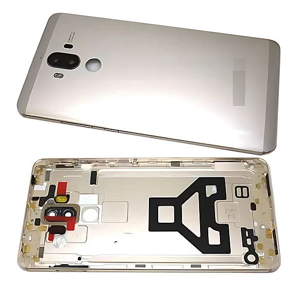 Genuine Huawei Mate 9 - Replacement Rear Housing Assembly With Camera Lens And Buttons - Gold - Original