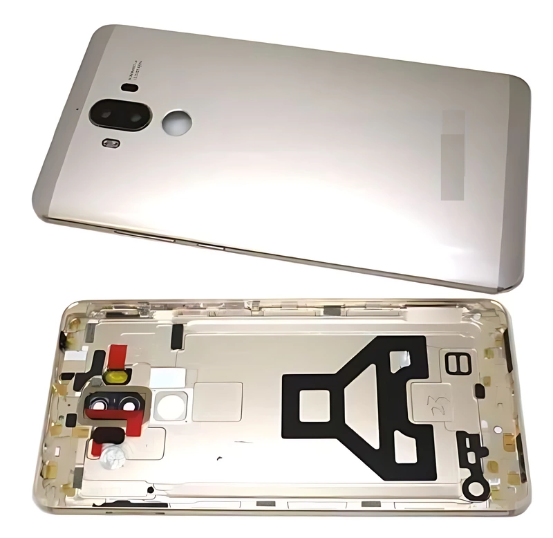 Genuine Huawei Mate 9 - Replacement Rear Housing Assembly With Camera Lens And Buttons - Gold - Original