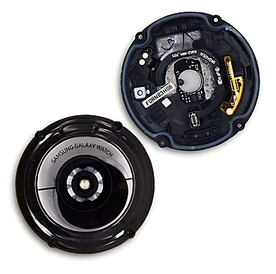 Samsung Galaxy Active2 40mm (R830) - Replacement Rear Housing Shell Assembly - Black - Original