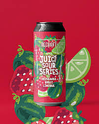 RECRAFT JUICY SOUR SERIES STRAWBERRY WATERMELON LIME 4.5% CAN