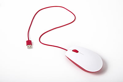 Raspberry Pi Mouse (Red/White) Raspberry Pi Mouse (Red/White)