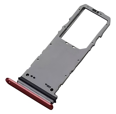 For Samsung Galaxy Note 10 - Replacement SIM Card Tray Holder - Red