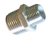 SS Unequal Hex Nipples BSPT