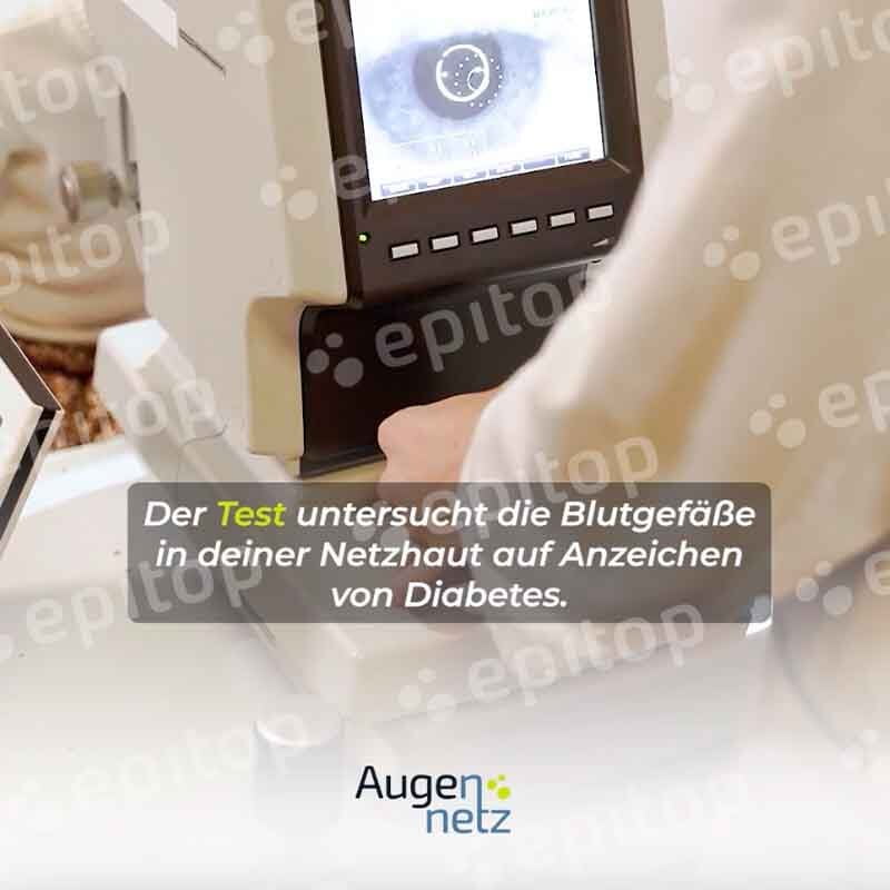 Social-Media Reel "Netzhautscreening Vorsorge Diabetes" Social-Media Reel "Netzhautscreening Vorsorge Diabetes"