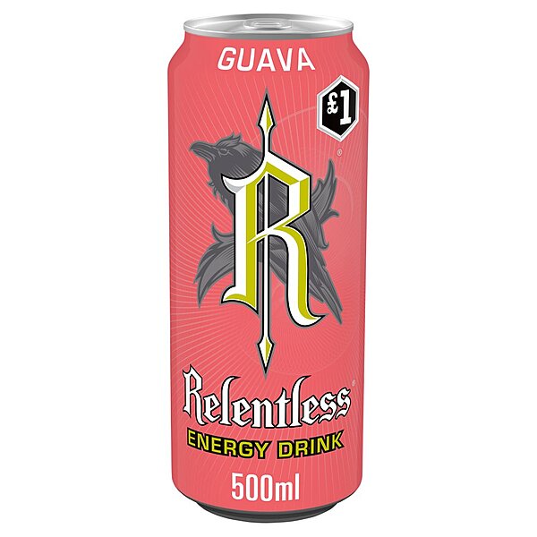 Relentless guava £1pm