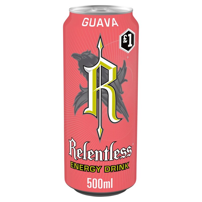 Relentless guava £1pm