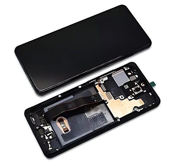 Genuine Samsung Galaxy S20 Ultra , G988 - Replacement AMOLED Touch Screen Assembly With Chassis - Cosmic Black - Authorised Refurbished - GH82 - 26032A