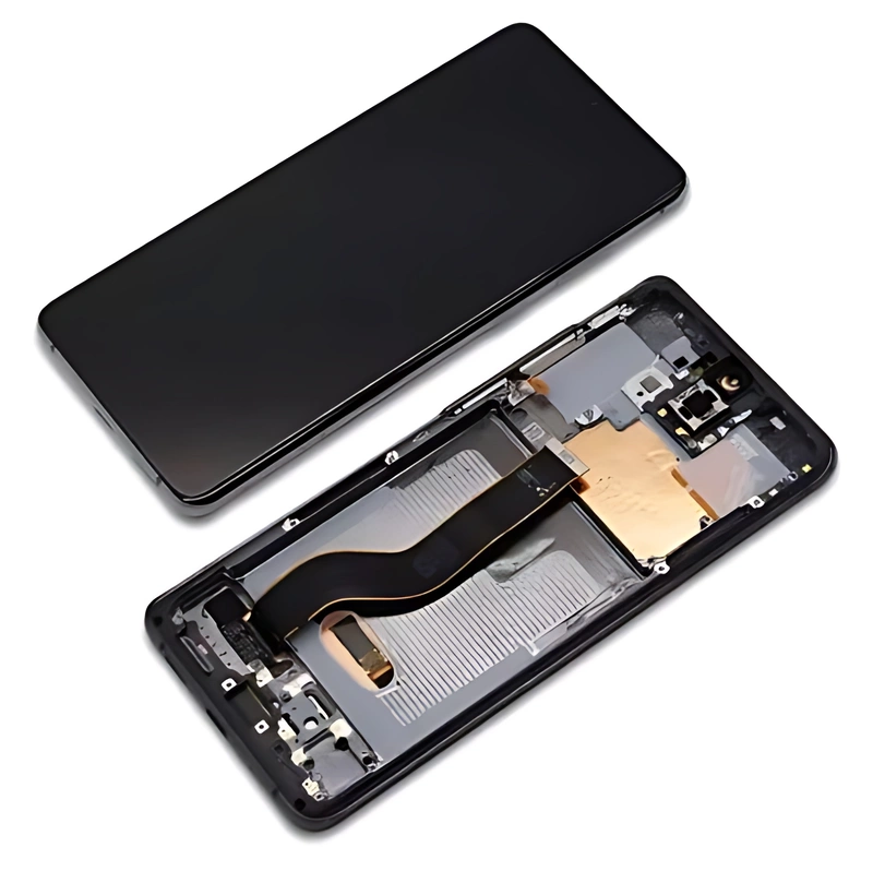 Genuine Samsung Galaxy S20 Plus , G986 - Replacement AMOLED Touch Screen Assembly With Chassis - Cosmic Grey - Authorised Refurbished - GH82 - 22145E