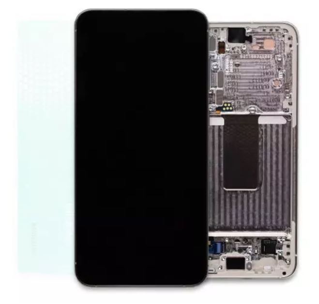 Genuine Samsung S23 , S911 - Replacement AMOLED Touch Screen Assembly With Chassis - Green - Service Pack - GH82 - 30481C