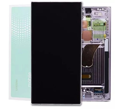 Genuine Samsung S23 Ultra , S918 - Replacement AMOLED Touch Screen Assembly With Chassis - Lavender - Service Pack - GH82 - 30465D