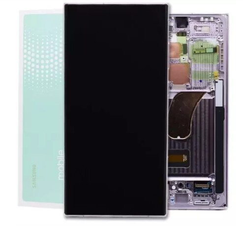 Genuine Samsung S23 Ultra , S918 - Replacement AMOLED Touch Screen Assembly With Chassis - Lavender - Service Pack - GH82 - 30465D