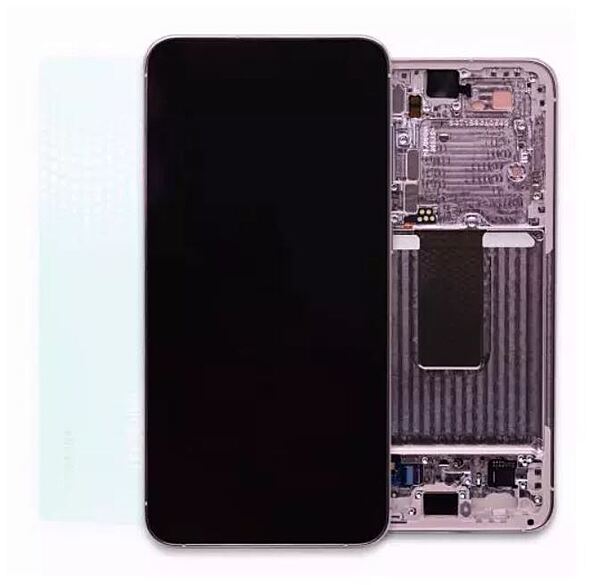 Genuine Samsung S23 , S911 - Replacement AMOLED Touch Screen Assembly With Chassis - Lavender - Service Pack - GH82 - 30481D