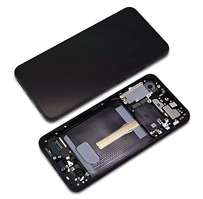 Genuine Samsung Galaxy S22 Plus , S906 - Replacement AMOLED Touch Screen Assembly With Chassis - Phantom Black - Authorised Refurbished - GH82 - 27500A