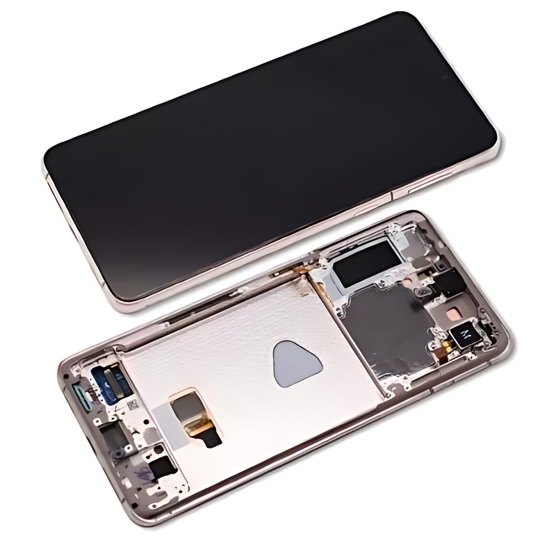 Genuine Samsung Galaxy S21 Plus , G996 - Replacement AMOLED Touch Screen Assembly With Chassis - Phantom Violet - Authorised Refurbished - GH82 - 24553B
