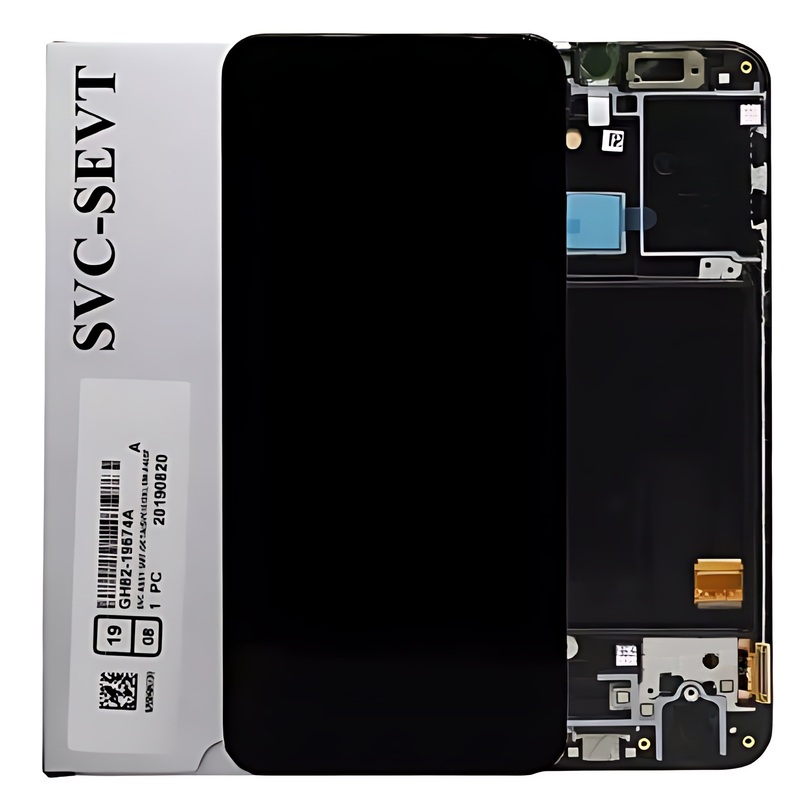 For Samsung A40 , A405 - Replacement AMOLED Touch Screen Assembly With Chassis - Service Pack - GH82 - 19672A