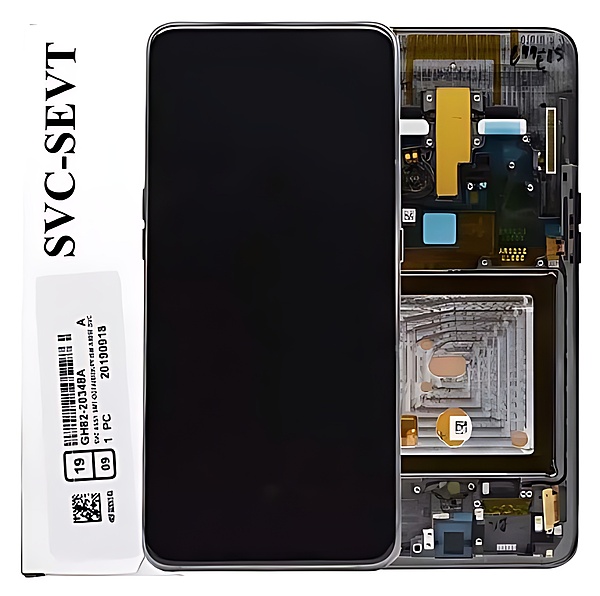 For Samsung A80 , A805 - Replacement AMOLED Touch Screen Assembly With Chassis - Service Pack - GH82 - 20348A