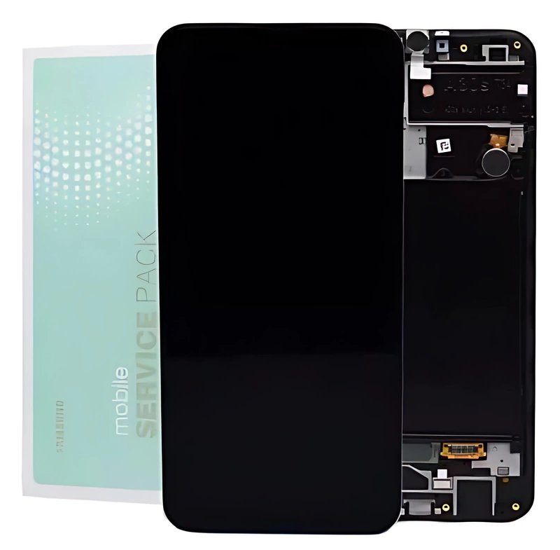 Genuine Samsung A30s , A307 - Replacement AMOLED Touch Screen Assembly With Chassis - Service Pack - GH82 - 21190A