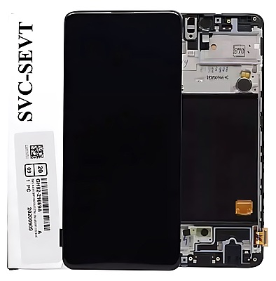 Genuine Samsung A51 , A515 - Replacement AMOLED Touch Screen Assembly With Chassis - Service Pack - GH82 - 21669A