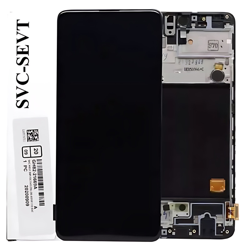 Genuine Samsung A51 , A515 - Replacement AMOLED Touch Screen Assembly With Chassis - Service Pack - GH82 - 21669A