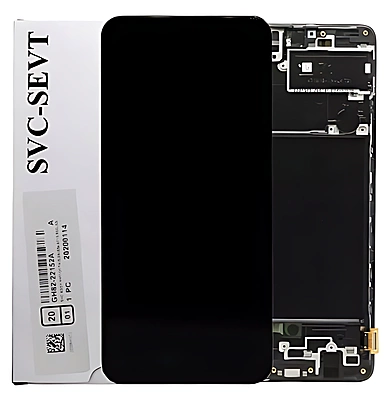 Genuine Samsung A71 , A715 - Replacement AMOLED Touch Screen Assembly With Chassis - Service Pack - GH82 - 22152A