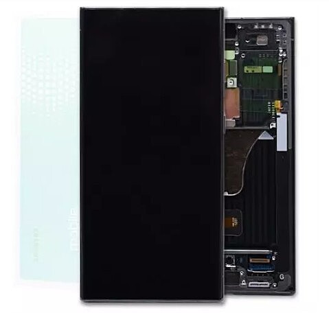 Genuine Samsung S23 Ultra , S918 - Replacement AMOLED Touch Screen Assembly With Chassis - Green - Service Pack - GH82 - 30465C