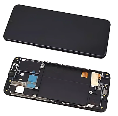 For Samsung Galaxy A40 , A405 - Replacement AMOLED Touch Screen Assembly With Frame - Black