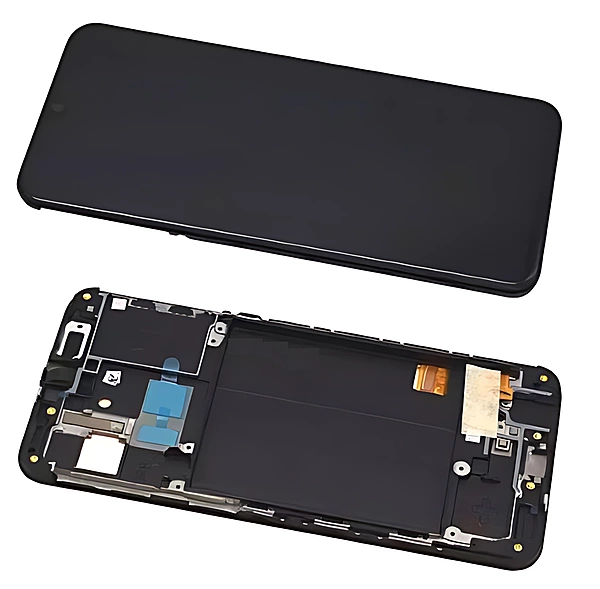 For Samsung Galaxy A40 , A405 - Replacement AMOLED Touch Screen Assembly With Frame - Black