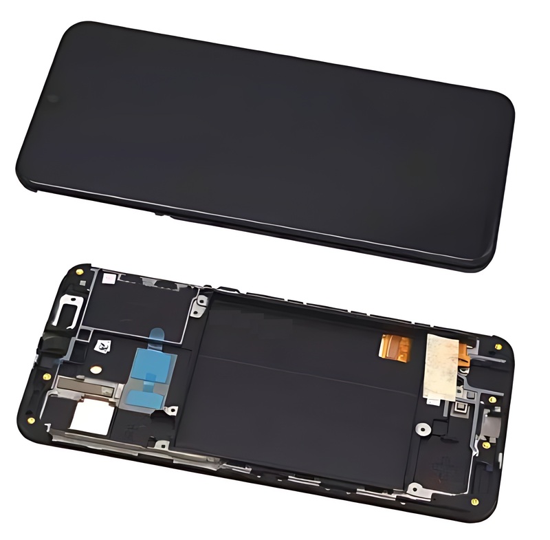 For Samsung Galaxy A40 , A405 - Replacement AMOLED Touch Screen Assembly With Frame - Black