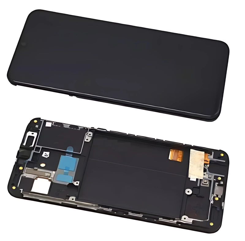 For Samsung Galaxy A40 , A405 - Replacement AMOLED Touch Screen Assembly With Frame - Black