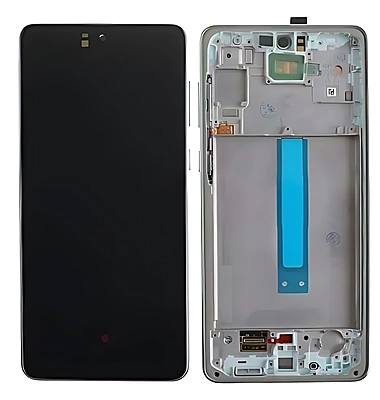 For Samsung Galaxy A73 5G , A736 - Replacement AMOLED Touch Screen Assembly With Frame - Mint