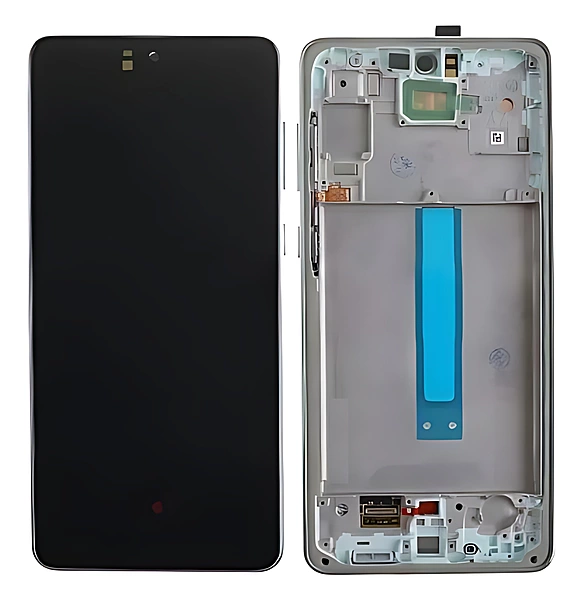 For Samsung Galaxy A73 5G , A736 - Replacement AMOLED Touch Screen Assembly With Frame - Mint