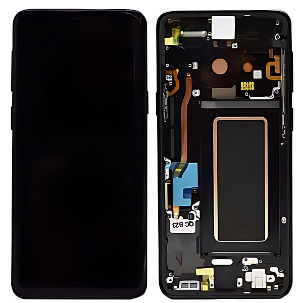 For Samsung Galaxy S9 G960 - Replacement AMOLED Touch Screen With Chassis - Black