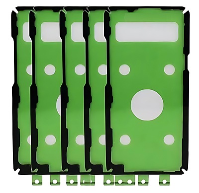 Samsung Galaxy S10 5G - Replacement Battery Cover , Rear Panel Bonding Adhesive - Bulk Pack ( x5 )