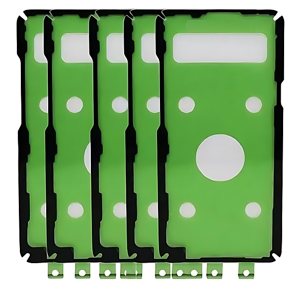 Samsung Galaxy S10 5G - Replacement Battery Cover , Rear Panel Bonding Adhesive - Bulk Pack ( x5 )