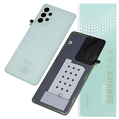 For Samsung A52s , A528 - Replacement Battery Cover , Rear Panel With Camera Lens - Awesome Mint - Service Pack - GH82 - 26858F