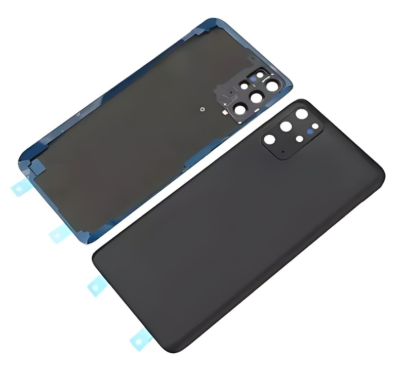 Samsung Galaxy S20 Plus , G985 - Replacement Battery Cover , Rear Panel With Camera Lens - Black -