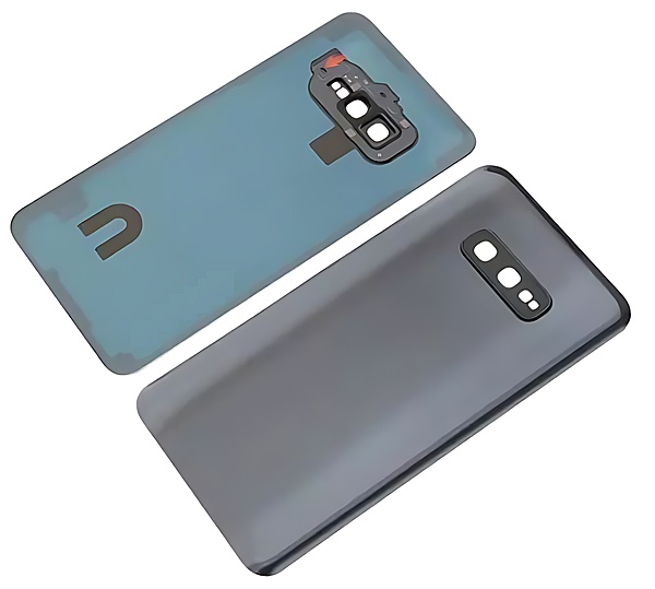 Samsung Galaxy S10E , G970 - Replacement Battery Cover , Rear Panel With Camera Lens - Black
