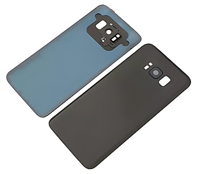 For Samsung Galaxy S8 , G950 - Replacement Battery Cover , Rear Panel With Camera Lens - Black
