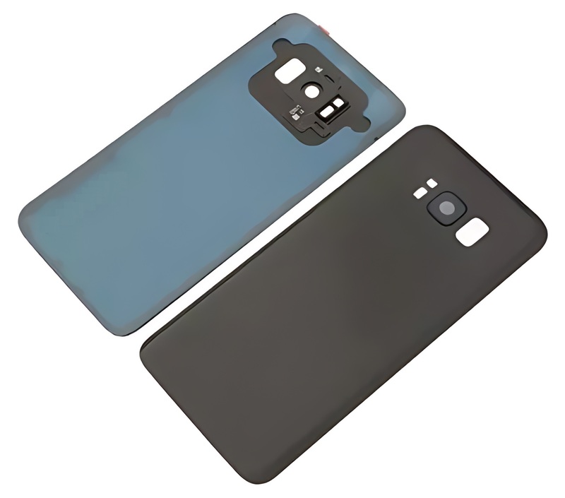 For Samsung Galaxy S8 , G950 - Replacement Battery Cover , Rear Panel With Camera Lens - Black